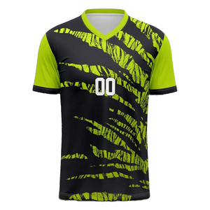 เสื้อฟุตบอลคุณภาพสูง ระบายอากาศได้ดี สำหรับทีม ซับเหงื่อ แห้งไว คอวี ขายส่ง - Product Image 2