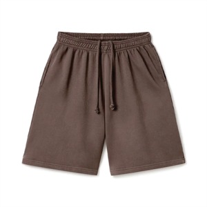 Shorts en coton personnalisés pour hommes, broderie B2B, vente en gros, bas décontractés d'été, streetwear, production de vêtements personnalisés - Product Image 1