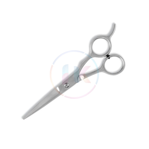 Silver Color Customer High Demanding Hair Cutting & Dressing Tools Lest <b>Handed</b> Barber <b>Scissor</b> With Adjustable Tension Screw - Product Image 5
