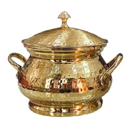 Aluminium Chinesischer Wok mit Glasdeckel, Kupferboden, Edelstahl-Auskleidung, Modernes Design, Umweltfreundlich, Spülmaschinenfest