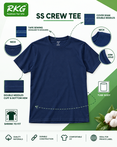T-shirt <span class=keywords><strong>tubulaire</strong></span> 100 % <span class=keywords><strong>coton</strong></span> pour homme, col rond, manches courtes, couleur unie, coupe classique, tricot <span class=keywords><strong>jersey</strong></span> décontracté, design vierge - Product Image 2