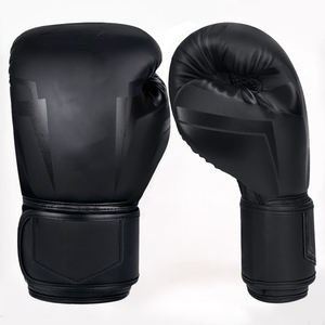 Guantes de Boxeo de Cuero Vacuno Genuino de Color Personalizado con Cordones para Entrenamiento de Boxeo Tailandés, Práctica Deportiva al Aire Libre - Product Image 4