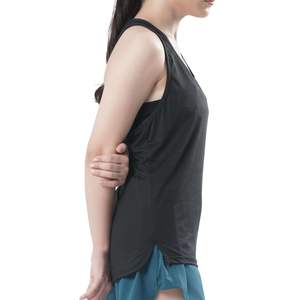 Camiseta Deportiva Ligera para Mujer, sin Mangas, para Gimnasio, Entrenamiento, Fitness, Yoga, Fabricante y Proveedor de Ropa Deportiva, Venta al Por Mayor Personalizada - Product Image 3