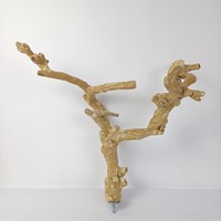 Articles Phares 2026 : Perchoir et Support de Jeu en Bois Naturel de Java pour Perroquets et Oiseaux, Fabriqué au Vietnam, Vente en Gros