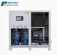 Refroidisseur d'eau à double compresseur 20T, refroidisseur industriel refroidi par eau pour le refroidissement des moules