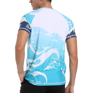 Men Wolf Print <b>Compression</b> <b>Shirt</b> Quick Dry Gym Fitness Sportswear Rash Guard Custom Logo OEM Manufacturer - Product Image 2