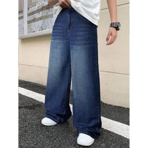 Jeans de Mezclilla para Hombre Whishker, Corte Recto, Cintura Alta, Estilo Vintage, Ecológicos, Talla 28-42 - Product Image 2