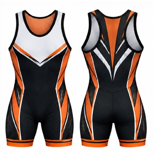 <b>Men</b>’s Custom <b>Wrestling</b> <b>Singlet</b> Uniform High Performance Sublimation <b>Wrestling</b> Gear Team Training Competition Apparel - Product Image 1