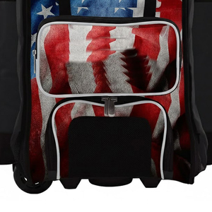 Custom Made Sportswear <b>Rolling</b> Baseball Bags Wheeled Handle Baseball Softball Bags <b>Rolling</b> Bat Bag Wheeled <b>Backpack</b> Bats Bags - Product Image 6