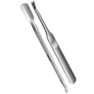 Wholesale Professional High Quality Stainless Steel <b>Cuticle</b> Pusher Essential Nail Art <b>Tool</b> for Manicure Pedicure Nail Cleaning - Product Image 2