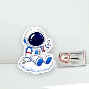 Herramientas Magnéticas para Pestañas de Acrílico Plástico Personalizadas con Forma de Astronauta, Flor, Cuadrado, Rectángulo y Corazón, Reutilizables y Ecológicas - Product Image 6