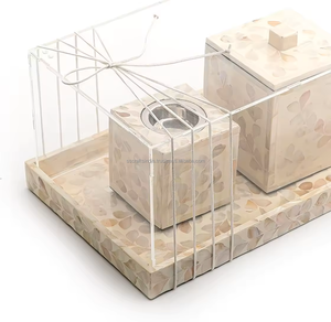 Mubkhar Incense Burner High Quality <b>Mother</b> of Pearl Inlay Arabic Bakhoor Burner Wooden Madkhan Suitable for Ramadan Eid <b>Gifts</b> - Product Image 4