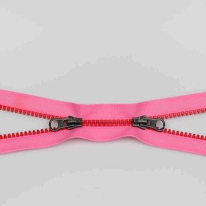 Fermeture éclair en résine plastique à extrémités ouvertes sur mesure, prix fabricant, pour vêtements, sacs, chaussures, textiles de maison - Product Image 1