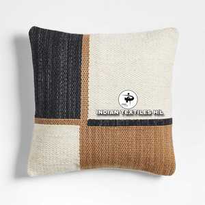 Wool Boho Cushion Cover Hot Selling Unique Handwoven Decorative <b>Throw</b> <b>Pillow</b> Custom Design Vintage Pattern From ITHL - Product Image 1