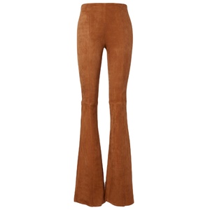 Pantalones Deportivos Acampanados para Mujer, Verano, Encaje, Frente Plano, Proveedores ODM, Elegantes, Duraderos, 100% Algodón, Transpirables, Ecológicos, Conjunto de Yoga - Product Image 1