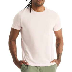 Low MOQ Regular Fit Short Sleeve O-Neck T-<b>Shirt</b> Solid Color 100% Cotton Jersey Knitted Casual Wear Blank Design - Product Image 1