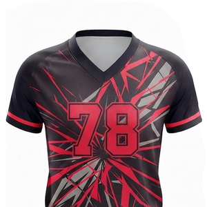Camisetas de Voleibol de Corte Regular, 100% Poliéster, de Alta Calidad, Secado Rápido y Transpirables para Adultos - Product Image 4