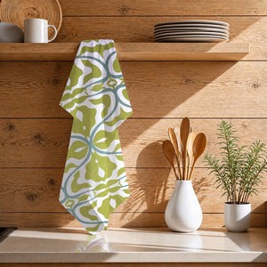 Nouveaux arrivages : chiffons de nettoyage et torchons de cuisine à motifs floraux imprimés, excellente qualité, prix abordable. - Product Image 1