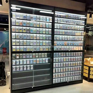 Vitrine murale LED verrouillable pour cartes à collectionner avec verre trempé pour magasin de vente au détail de TCG - Product Image 2