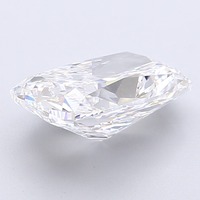 Diamant non monté 3,03 carats, couleur E, clarté VVS1, taille brillant modifiée en coussin, créé en laboratoire CVD, polissage excellent, en stock.
