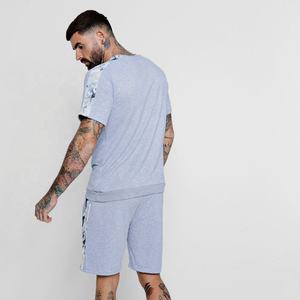 Cheap Shorts Sets Wholesale Shorts Set Men T-Shirts Side Stripe Shorts Sets - Product Image 5