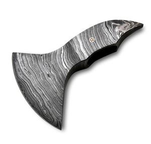 Hacha de Construcción Personalizable Maysara Impex de Acero de Damasco, Estilo Vikingo, Forjada a Mano, Grado Industrial, OEM, 5 Cuchillas - Product Image 2