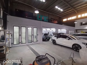 Cabina de pintura automotriz de tamaño personalizado con sistema de calefacción infrarroja de aprobación CE - Product Image 4