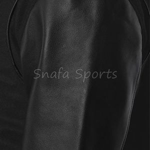 Chaqueta de cuero para hombre de diseño, suave, cómoda y cálida, chaqueta de cuero de invierno para hombre, ropa de moda de alta gama, logotipo personalizado de invierno - Product Image 4