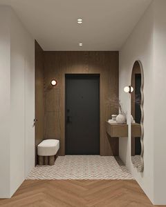 Puerta de Madera MDF Personalizada, Profesional, con Certificación ISO, Impermeable y Duradera, para Interiores de Casas y Apartamentos, Sala de Estar, Habitación, Entrada - Product Image 5