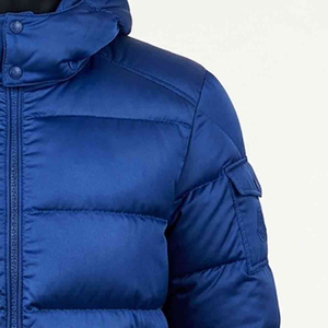 Veste matelassée décontractée pour homme, personnalisable avec logo, respirante, écologique, de haute qualité, épaisseur standard, col montant, hiver, OEM - Product Image 5