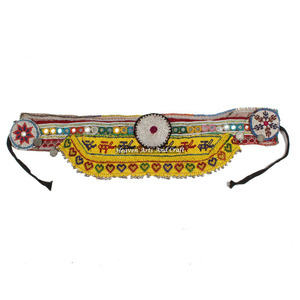 Cinturón Vintage PARA LA Danza del Vientre Cinturón Tradicional Afgano Kuchi Tribal BB030A Old Banjara Real Vintage Cinturones con Cuentas Hechos a Mano - Product Image 1