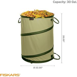 Bolsa de Jardín Plegable Kangaroo para Residuos de Jardín, Ramas, Malezas, Resistente a Desgarros y Moho, de Poliéster Recubierto de Vinilo - Product Image 5