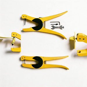 Aluminium alloy one-piece RFID ear tag plier applicator with extra durable pin for integrated visual tag sheep cattle pig animal - Product Image 4