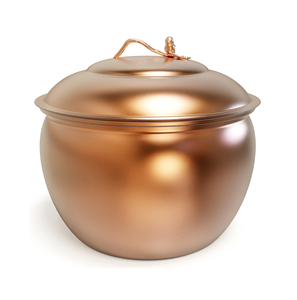 Handcrafted Hammered Metal Garden <b>Hose</b> Storage Container with Lid for Patio Garden Decorative Outdoor Metal <b>Hose</b> Pot - Product Image 1