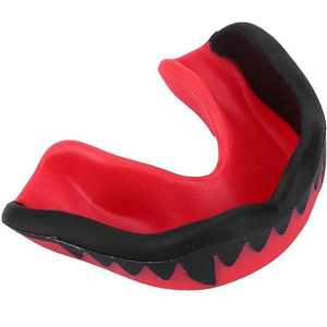 Protector Bucal de Silicona de Doble Capa, Rojo y Azul, Moldeable, Equipo Deportivo Protector para Boxeo, Adultos, Unisex, Ligero, Fácil de Poner - Product Image 6