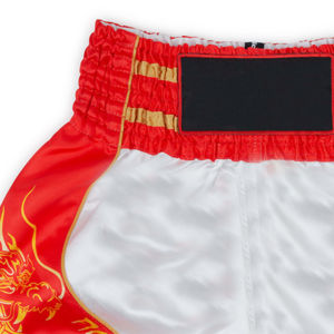 Pantalones Cortos de Boxeo Muay Thai para Hombre de Alta Calidad, Transpirables, para Artes Marciales, Color Negro, para Entrenamiento - Product Image 3