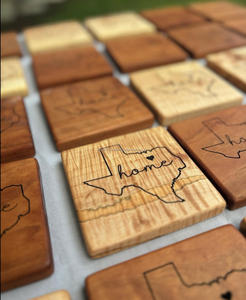 Ensemble de sous-verres en bois faits à la main de la meilleure qualité 3-4 pièces directement du fabricant Tendance mondiale pour les blocs à découper - Product Image 1