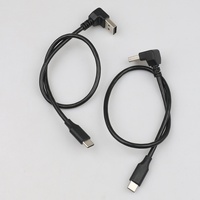 Câble de données CarPlay en stock, directement de l'usine, blindage anti-interférences, connecteurs Type-C, longueur 0,2 m, charge rapide, PVC