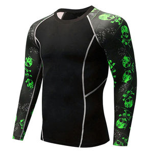 Haut de compression unisexe personnalisé à manches longues pour le surf et la plongée, protection UV, respirant, écologique, séchage rapide - Product Image 3