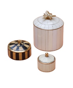 Best Seller Luxury Shell Inlay Trinket <b>Box</b> Set Decorative Jewelry Storage Round Organizer Premium Home Decor Gift Item Case - Product Image 1