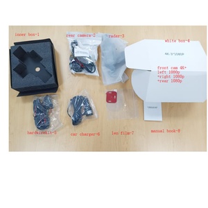 Ast8 tốt nhất Sony Starvis 3K 1080p Điều khiển bằng giọng nói được xây dựng trong <span class=keywords><strong>Wifi</strong></span> GPS tầm nhìn ban đêm 4 kênh Dash Cam cho xe - Product Image 6