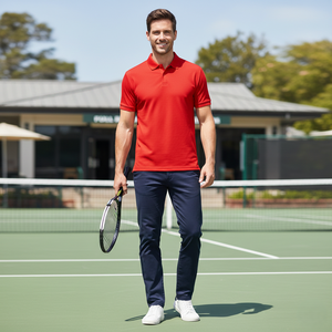 Chemises polo promotionnelles pour entreprise avec logo, impression personnalisée, sublimation décontractée, polo de golf unisexe - Product Image 6