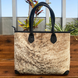 กระเป๋าหนังวัวขนสัตว์ขนาดใหญ่กระเป๋าสะพายไหล่มีสไตล์กระเป๋าถือเก็บขนได้กระเป๋าช้อปปิ้งสำหรับผู้หญิง - Product Image 3