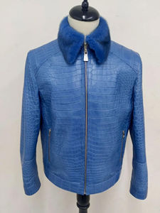 Chaqueta de Cuero para Hombre, Estilo Urbano, Corte Ajustado, Transpirable, Resistente al Viento, Ecológica, Precio Económico, Gran Venta - Product Image 5