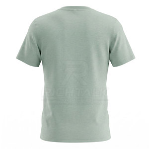 T-shirt brodé 100 % coton de haute qualité pour homme, léger, respirant, séchage rapide, manches courtes, personnalisable, style streetwear, prix bas - Product Image 4