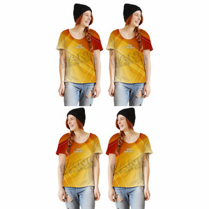 Camisetas Estampadas Elegantes para Mujer, Camisetas de Algodón Premium para Mujer, Top Casual de Manga Corta para Uso Diario - Product Image 6