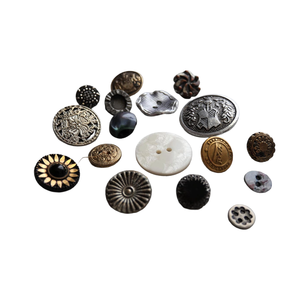 Botones de Moda para Ropa, Botones Duraderos de Plástico y Metal para Accesorios de Prendas - Product Image 6