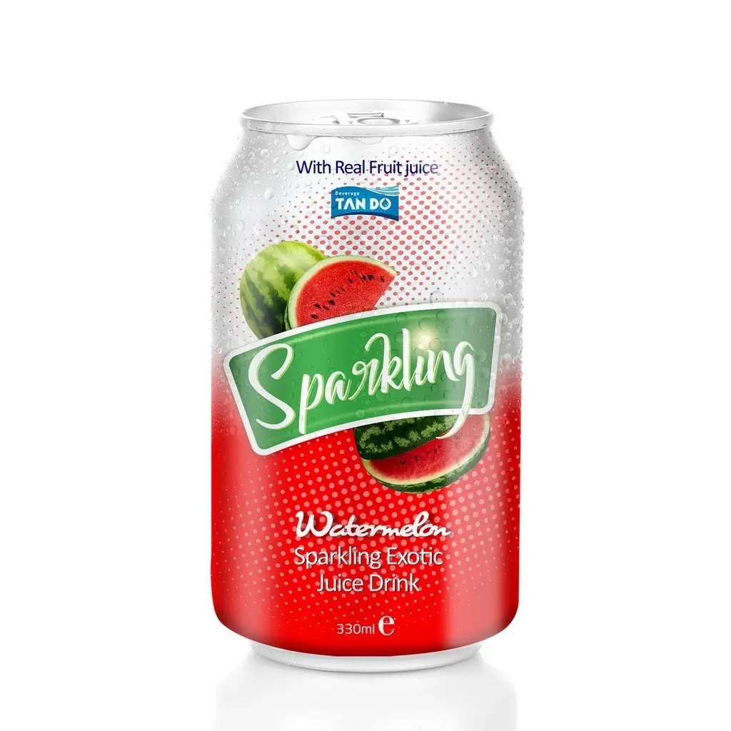 Sparkling Drink Water Melon Flavor Soft Drink - Fresh and Cool - Private Label Manufacturer