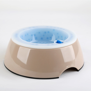 Comedero para mascotas con tazón refrigerado personalizado, automático, redondo, para interiores, para gatos y perros, de melamina. - Product Image 4