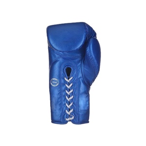 Fabricantes de guantes de boxeo de cuero Pu de servicio personalizado Guantes deportivos de perforación para entrenamiento Equipo DE BOXEO - Product Image 5
